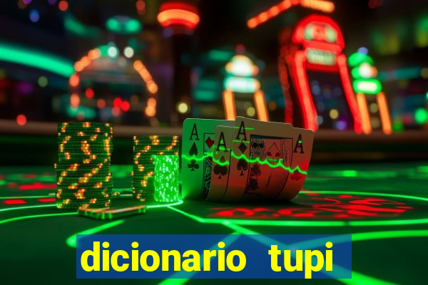 dicionario tupi guarani on line